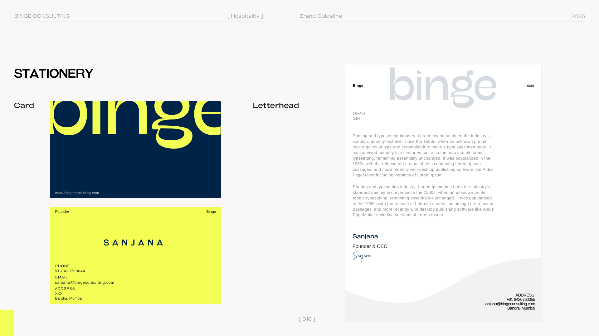 Binge — rebrand system 10