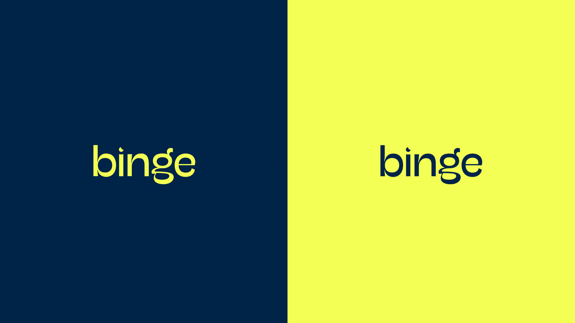 Binge — rebrand system 5