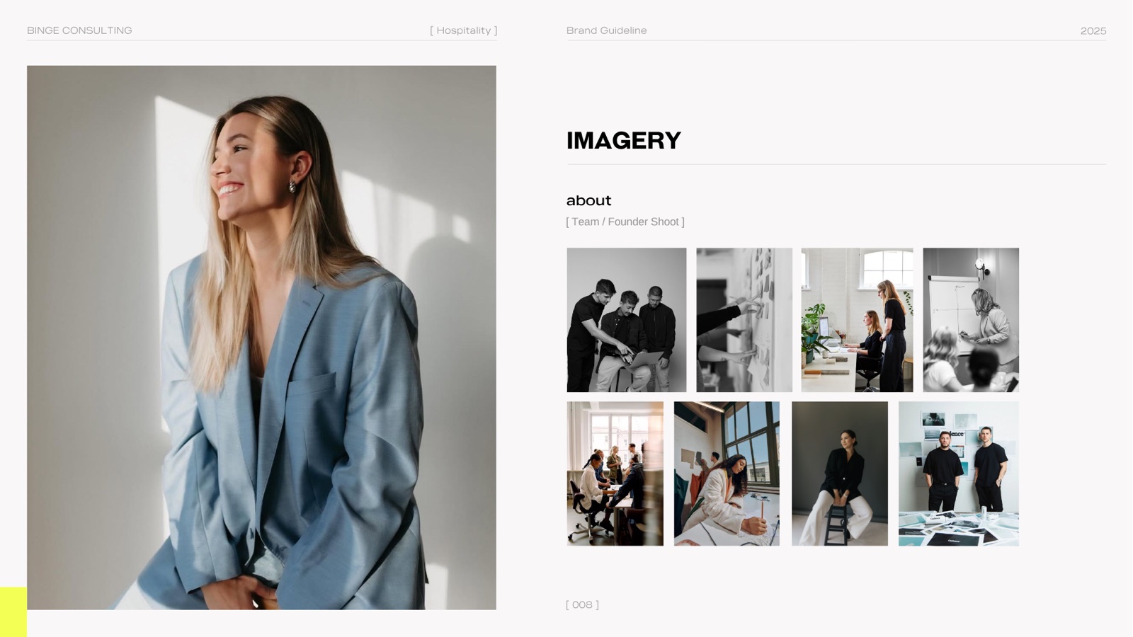 Binge — rebrand system 8