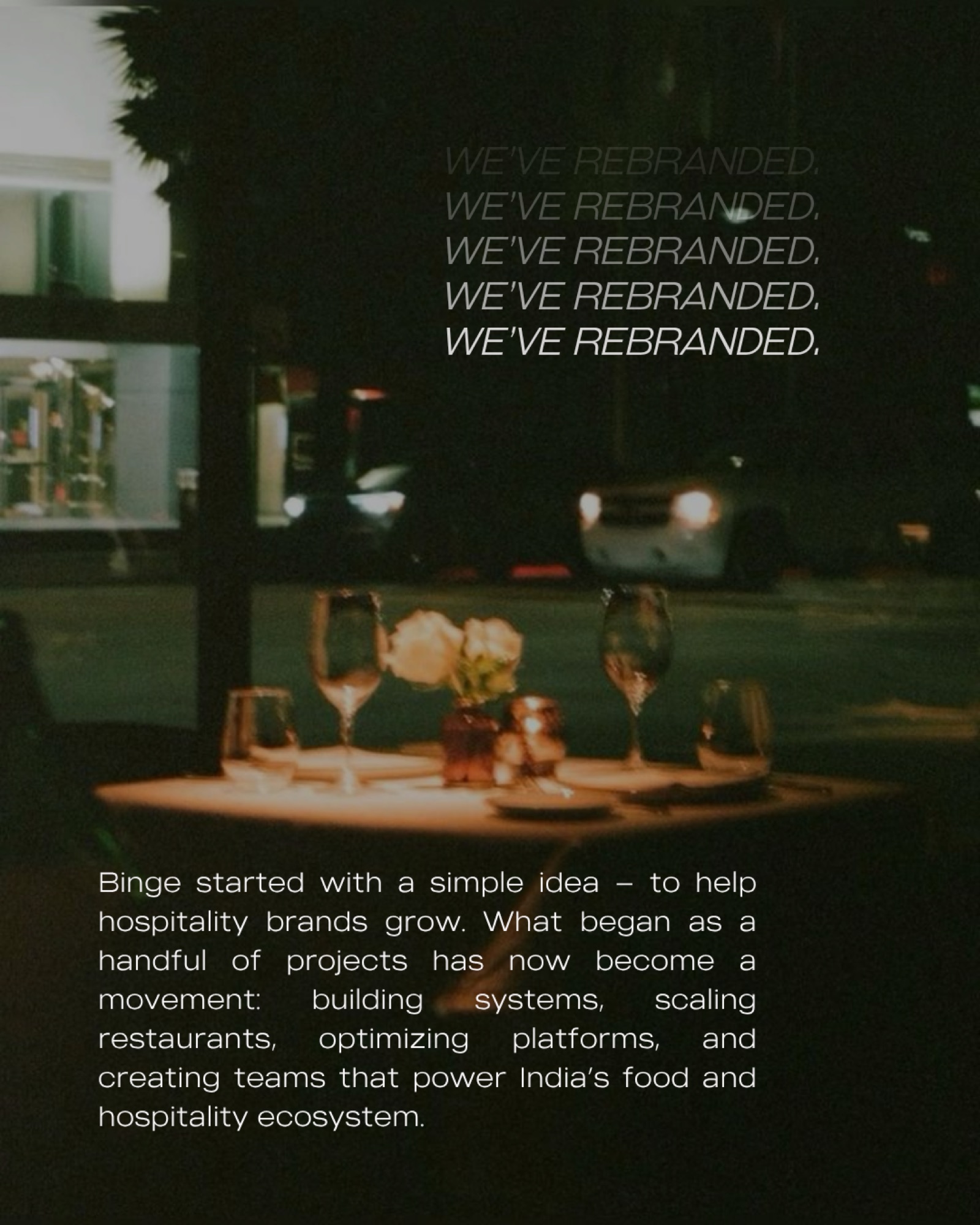Binge — launch era P4.2